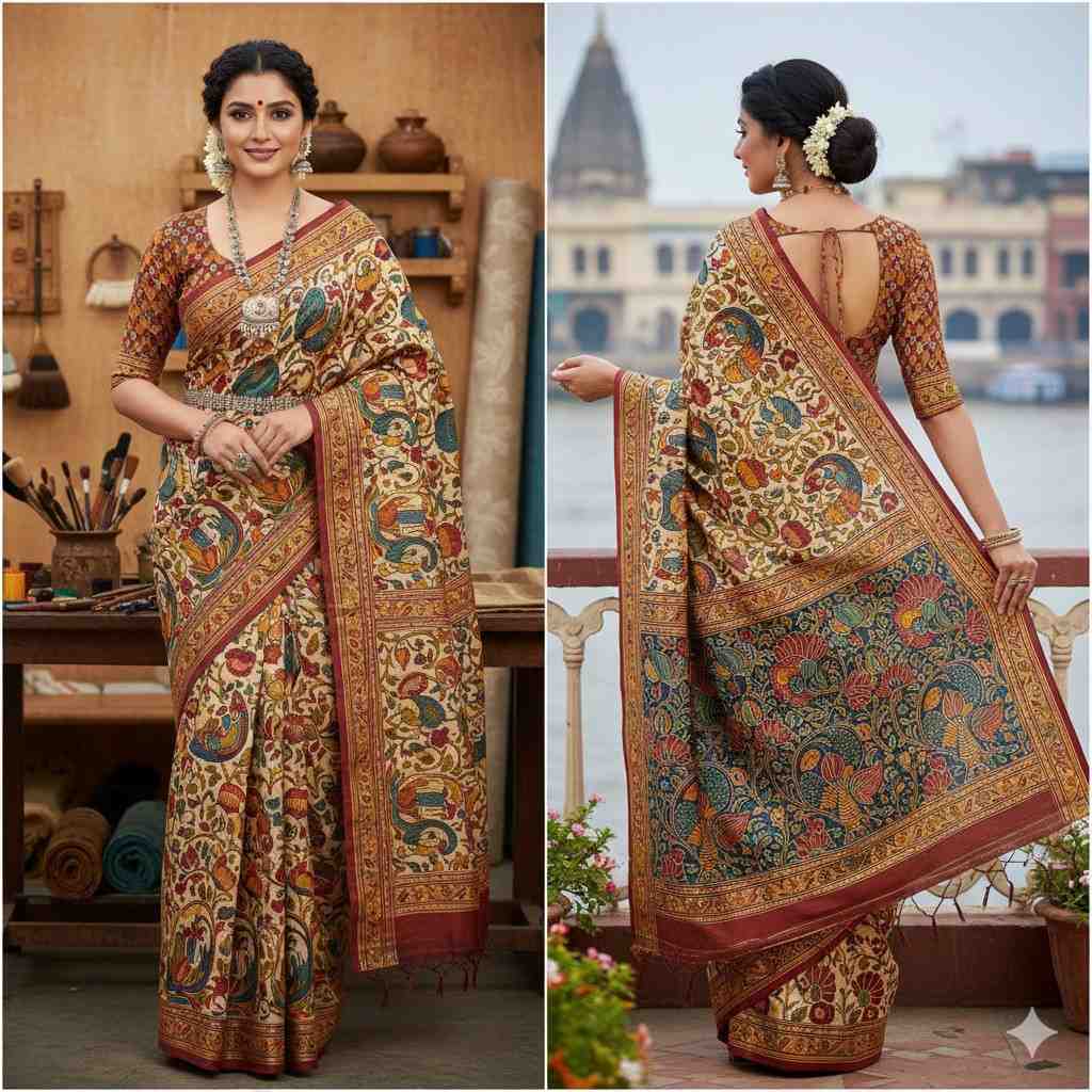 Kalamkari Saree
